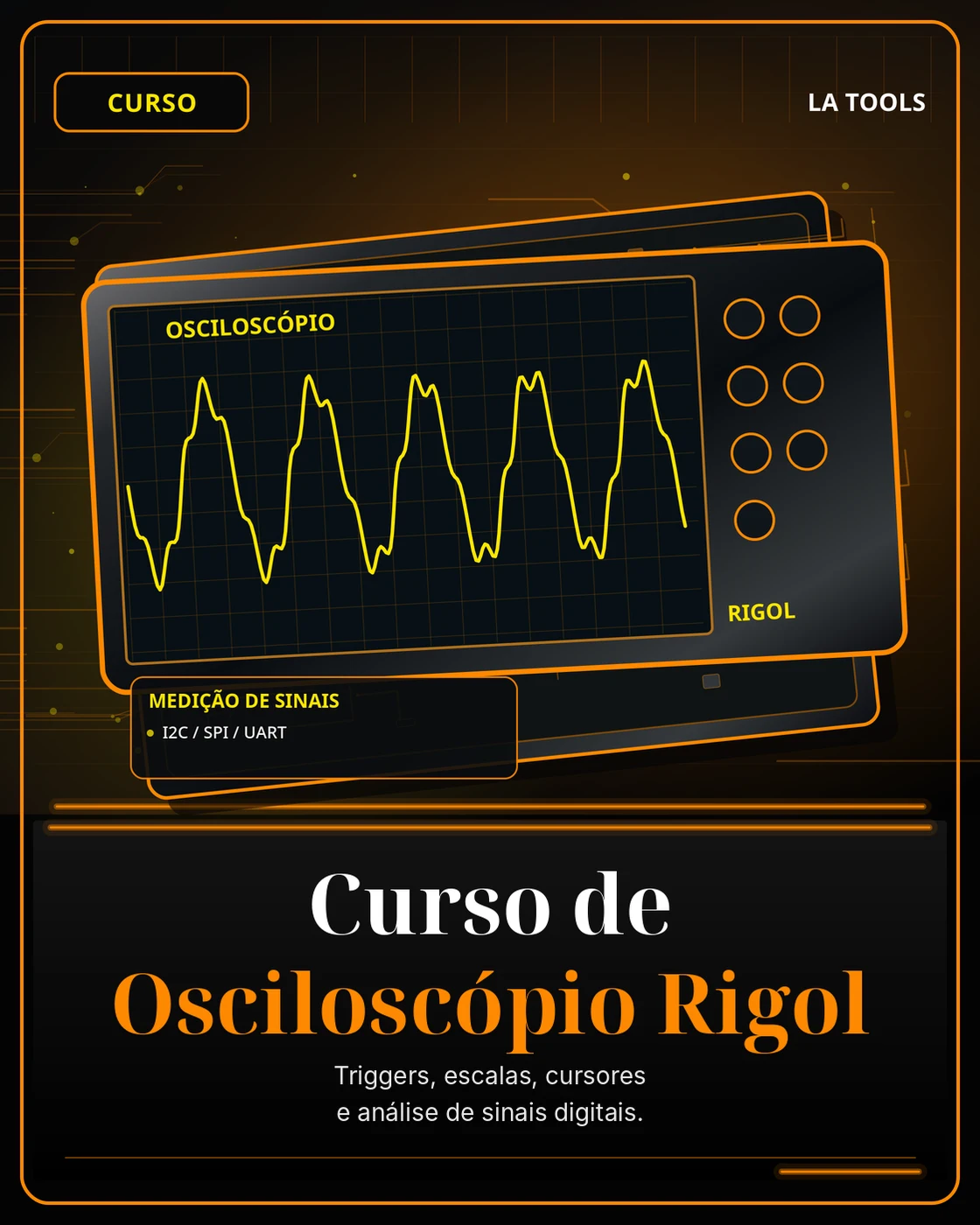 Curso de Osciloscópio Rigol